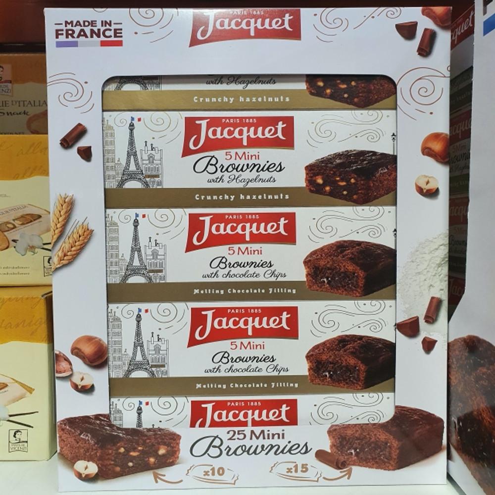 JACQUET 자케 미니 브라우니 30g 25개 프랑스산
