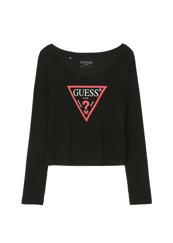 여성 오리지날 삼각 골지 긴팔티