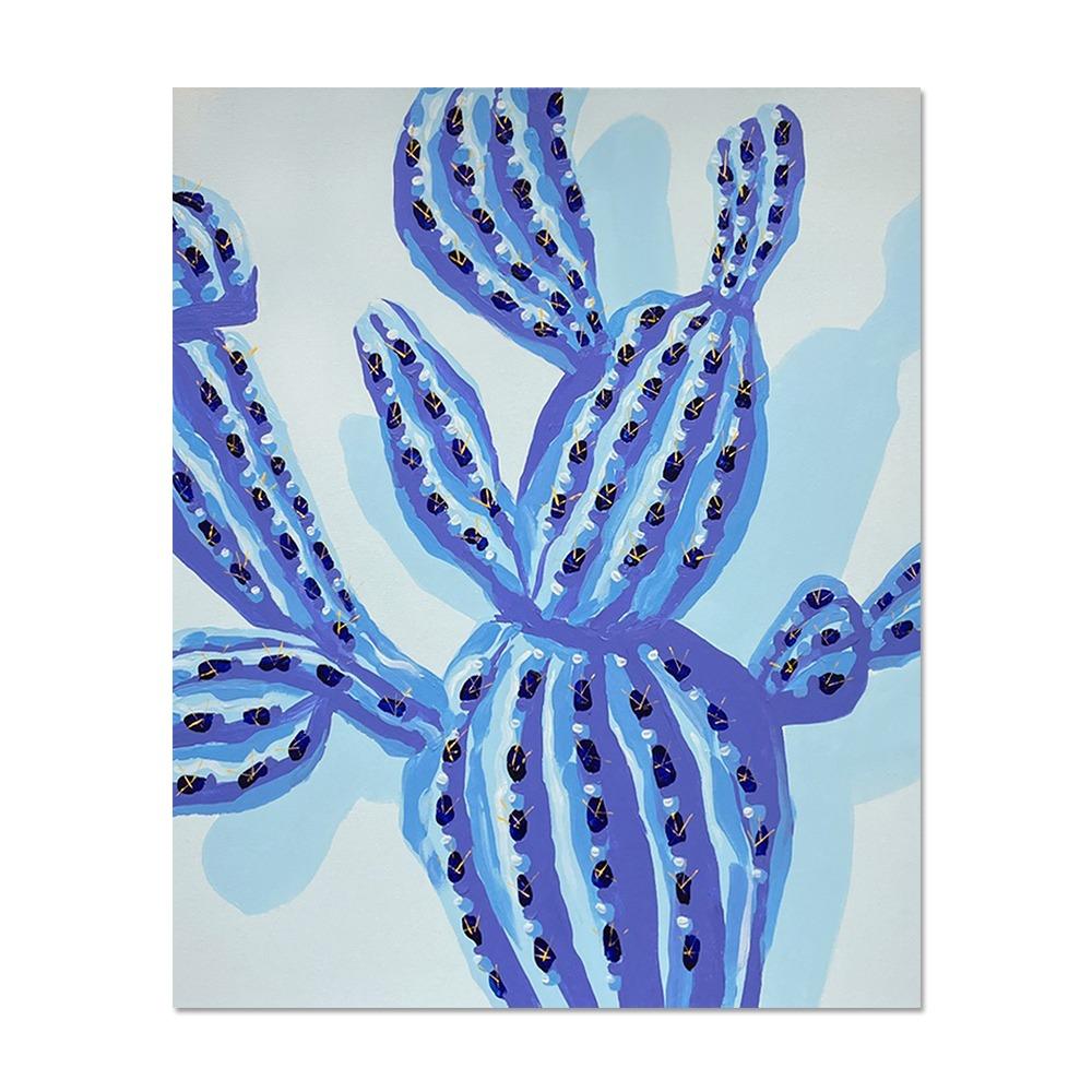 핸드페인팅 아스필리 캔버스 액자