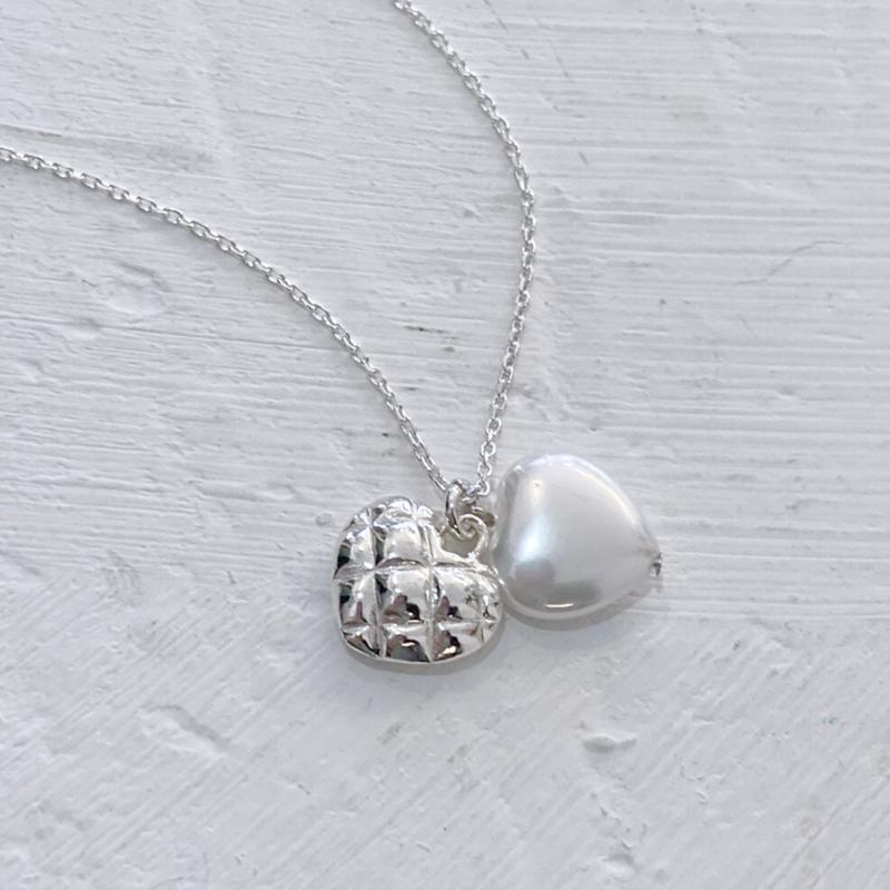 Cushion heart Necklace