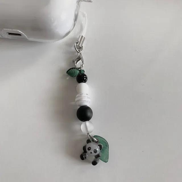 🌱 아기판다 나뭇잎 키링