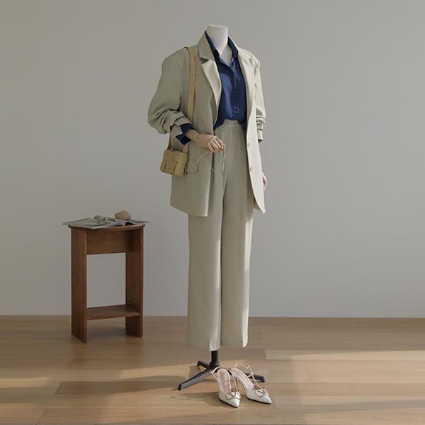 레이셀 자켓 세트 U4289