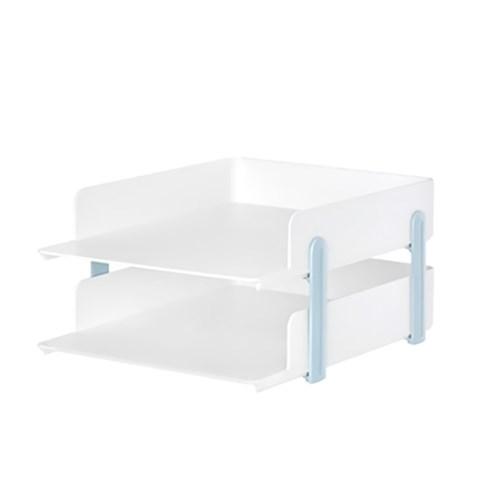 문서 트레이 서류함 보관함 정리함 2단 EU3C