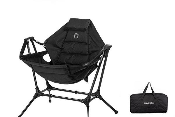 [해외] 캠핑 1인용 안락 흔들의자 스윙 릴렉스 체어 BD-YZ006