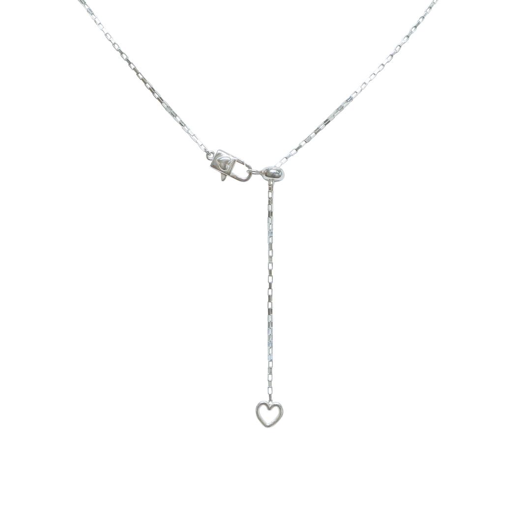 Drop Heart Necklace