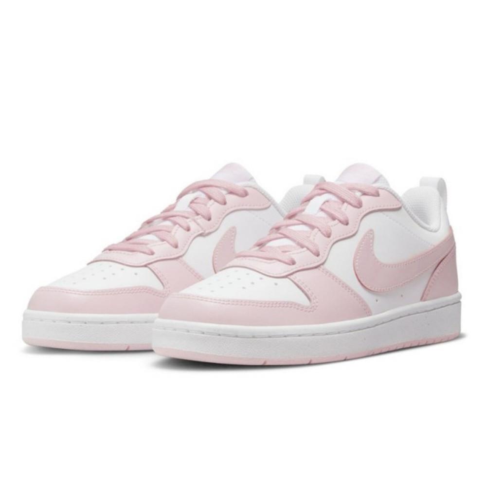 나이키 GS 코트 버로우 로우 2 화이트 핑크 폼 DQ0492-100