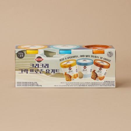 이런 상품 어때요? 크리크리 그릭프로즌요거트 3종(320g X 3입)