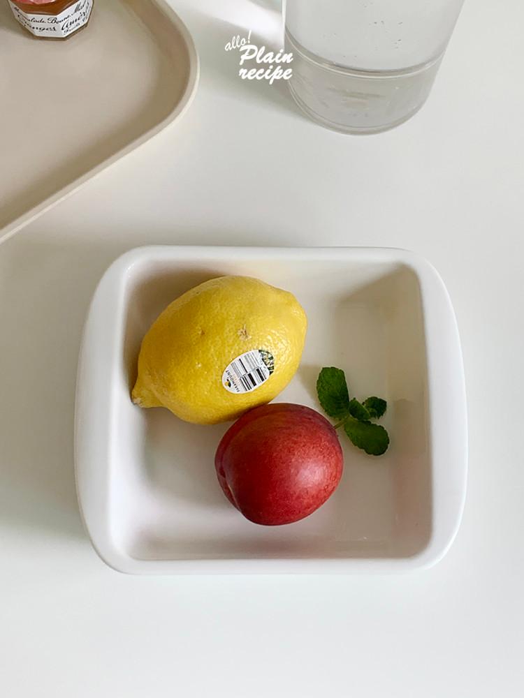 오븐 사각 볼(발뮤다 사용가능) [플레인 레시피]