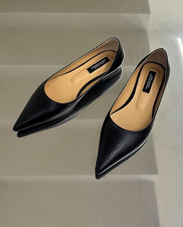 Heizle flat shoes_ black 헤이즐 플랫슈즈 1cm