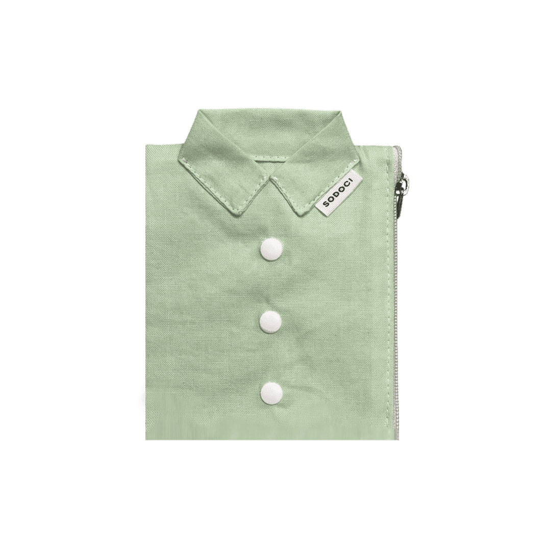 SOLID SAGE SHIRTS POUCH S