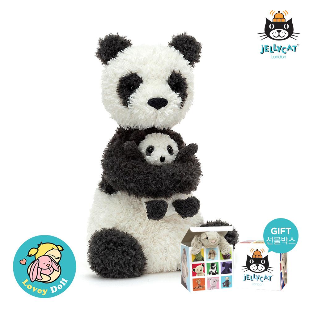 [조카선물] 허들스 판다 (24*14cm)+GIFT BOX /애착인형/아기인형/실내완구