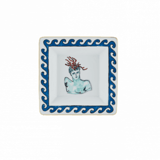 일 비아지오 디 네투노 / 정사각형 플레이트 / 18cm, GINORI 1735