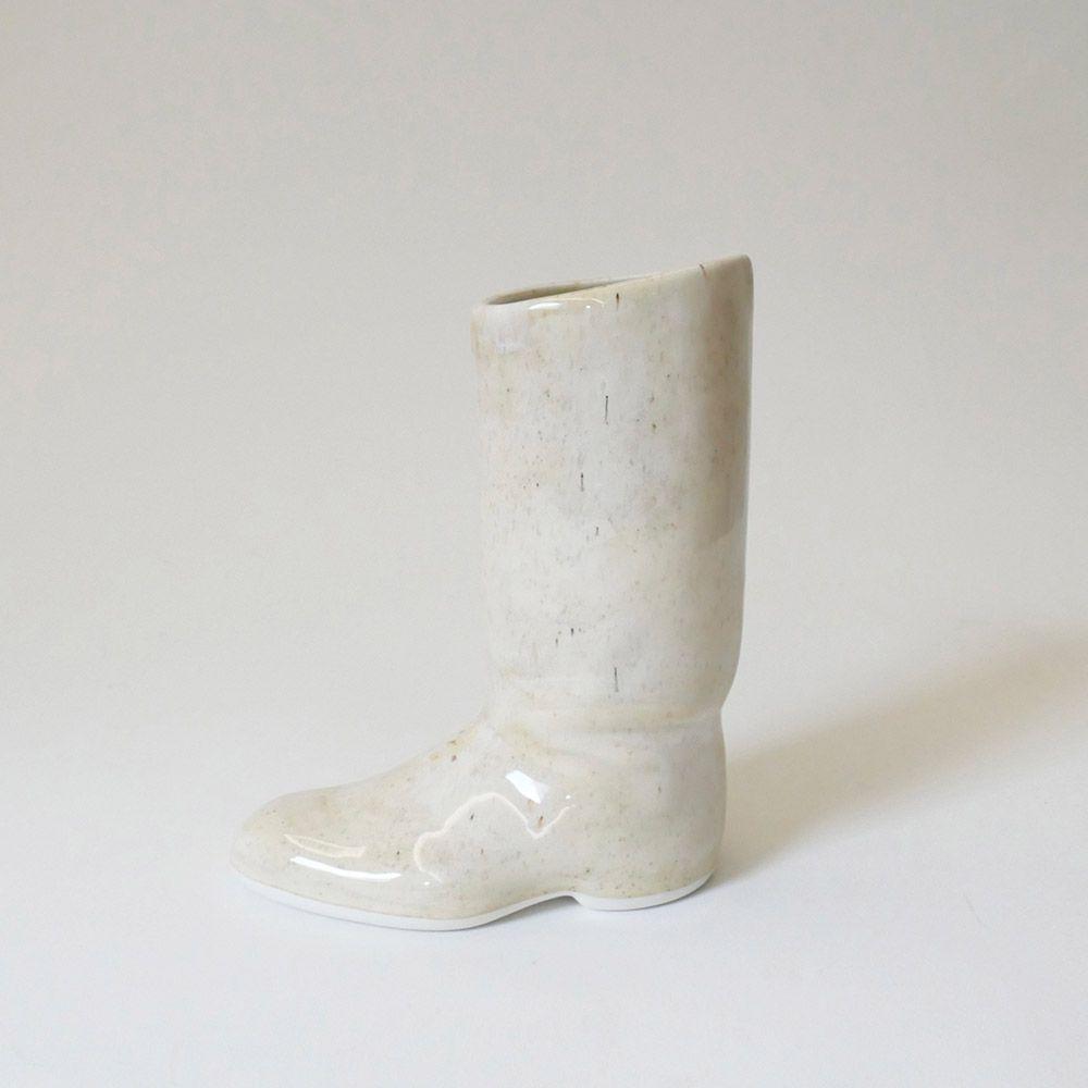 [Gift 패키지] boots vase ivory