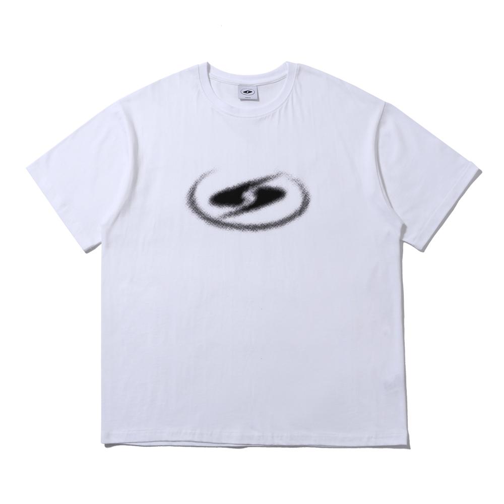 픽셀 이펙트 반팔티 화이트