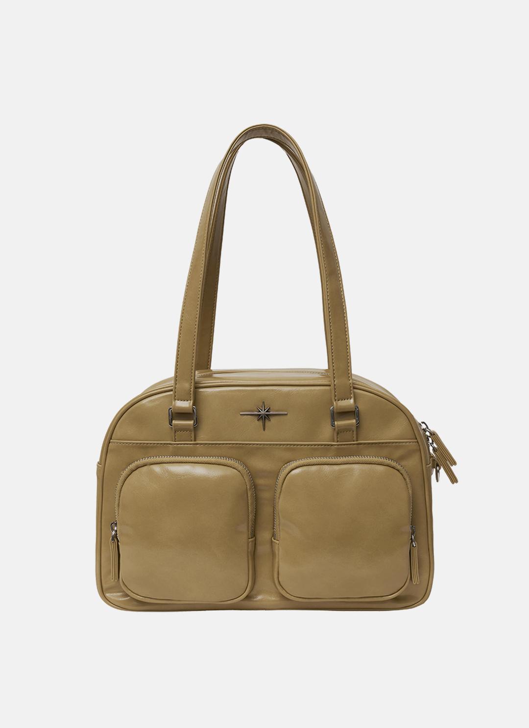 FLASH BOSTON BAG beige