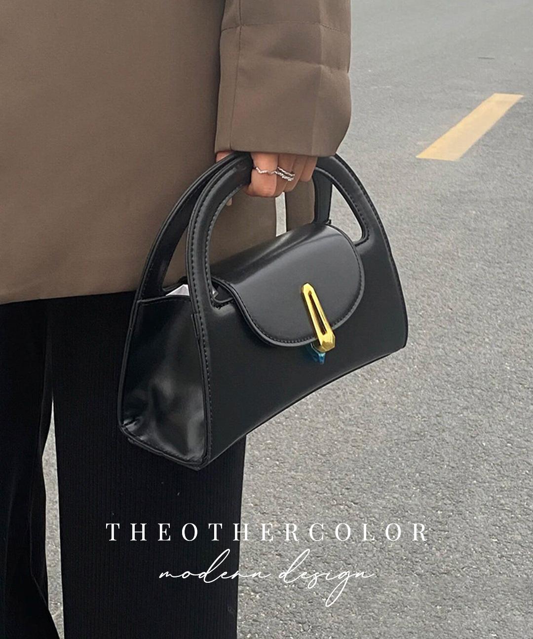 [재고소진특가] 고퀄 레더 골드 버클 핸드백 크로스백 숄더백 가방