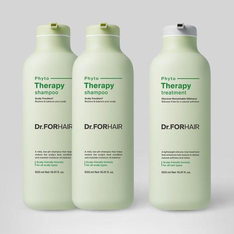 피토테라피 샴푸 500mlx2+트리트먼트 500ml
