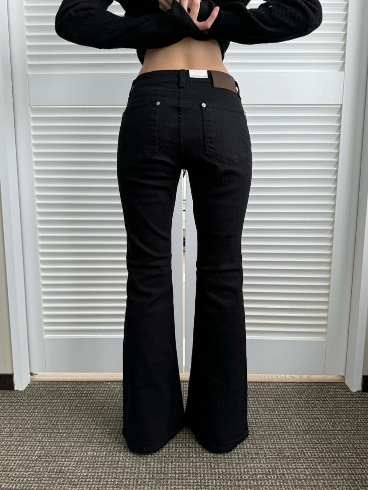 BLACK ROW BOOTCIT PT 블랙 로우 부츠컷 팬츠