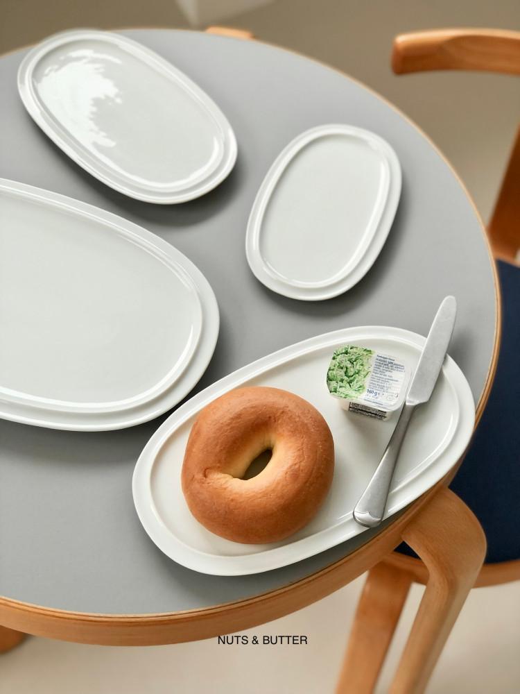 1400 Mitterteich [1400 심플] 오벌 플레이트 4 size