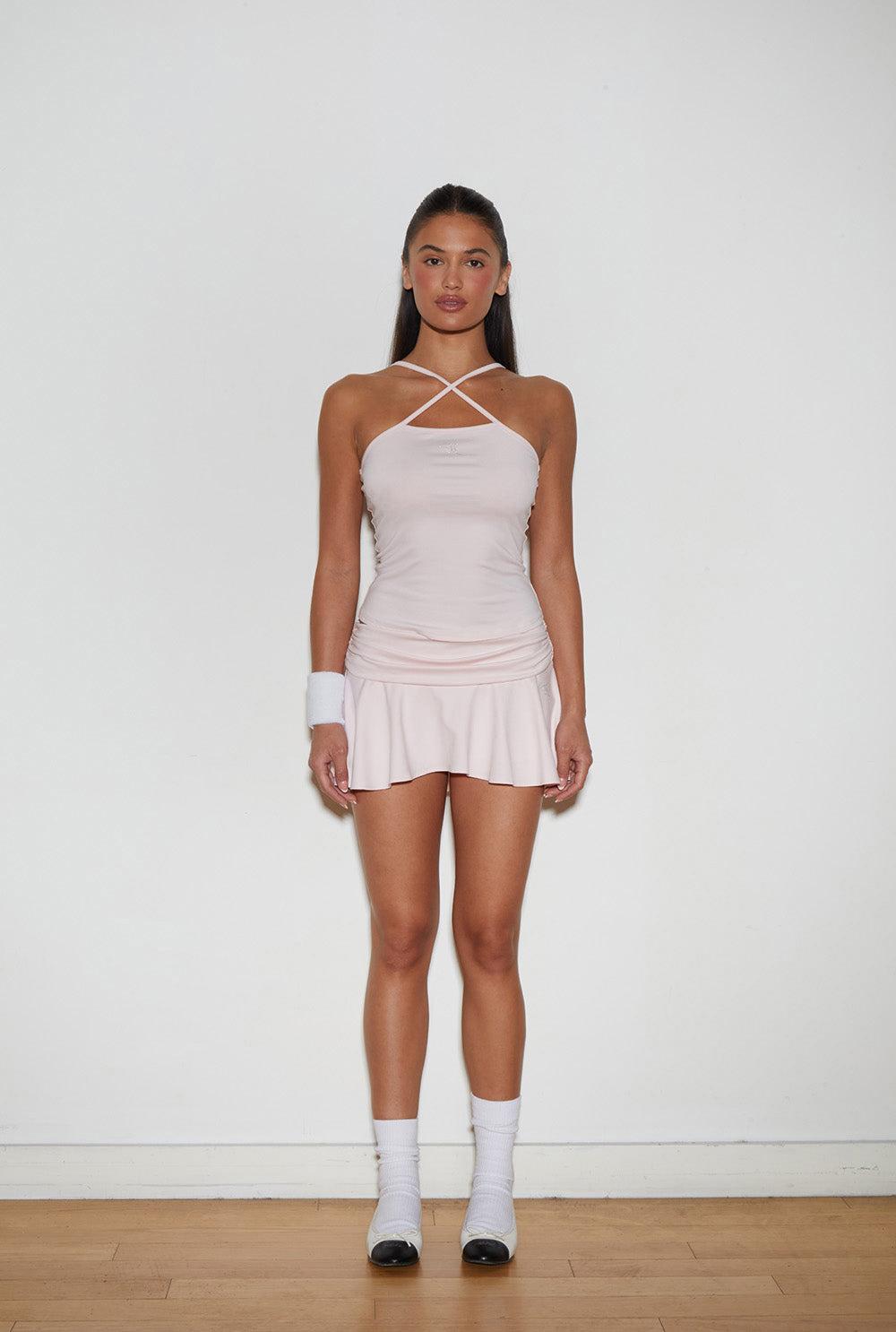 Athletic flare skirt