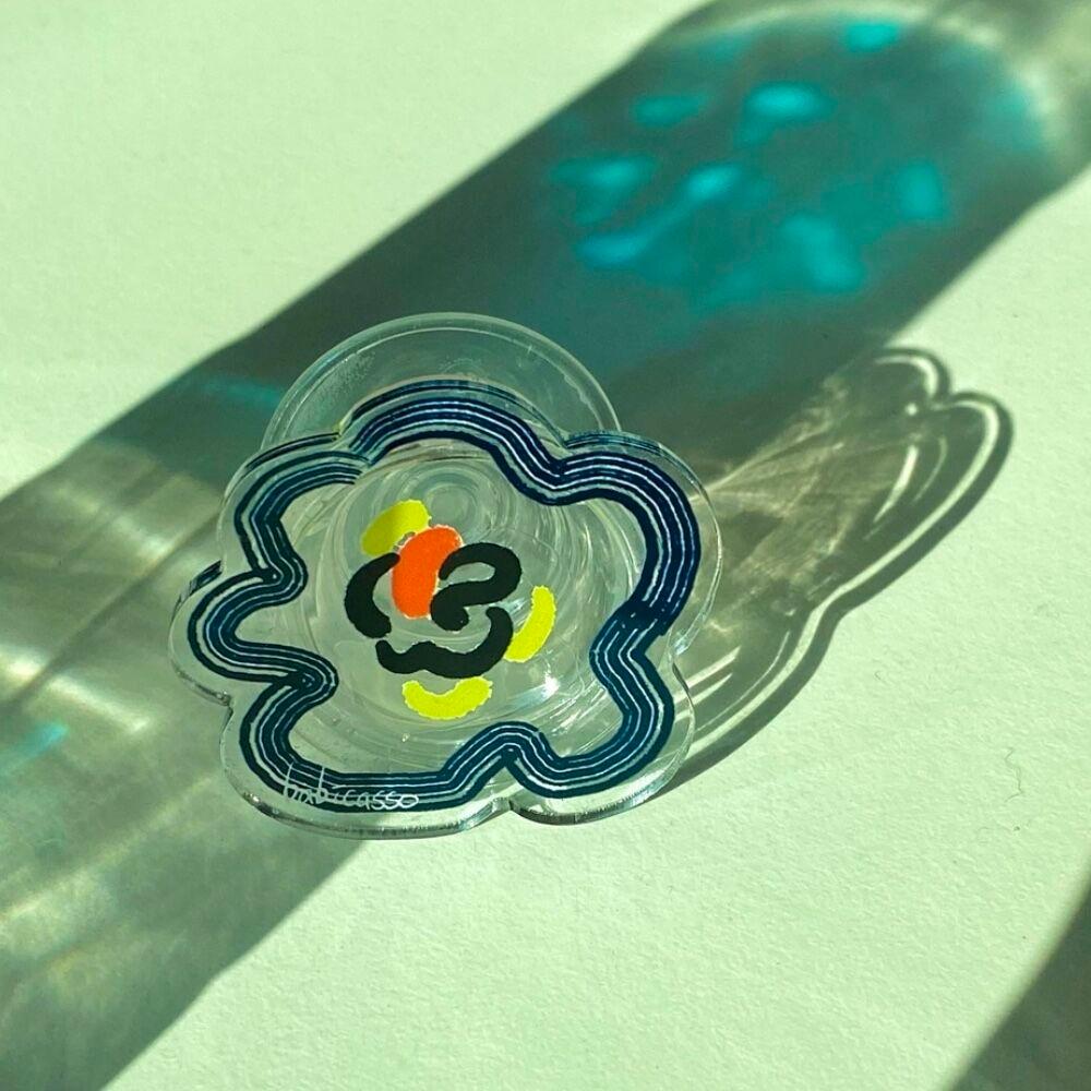 babicasso Fleur Tok[그립톡]