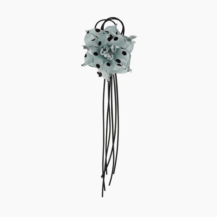 DOT FLOWER BROOCH (SKY BLUE)