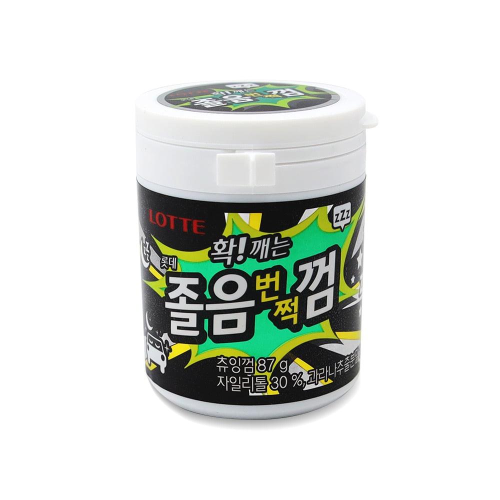 롯데 졸음 번쩍 껌 87g