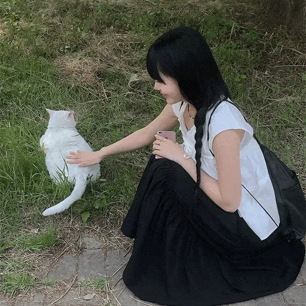 [여름코디] 비토 캉캉 롱 밴딩 스커트  (2color)