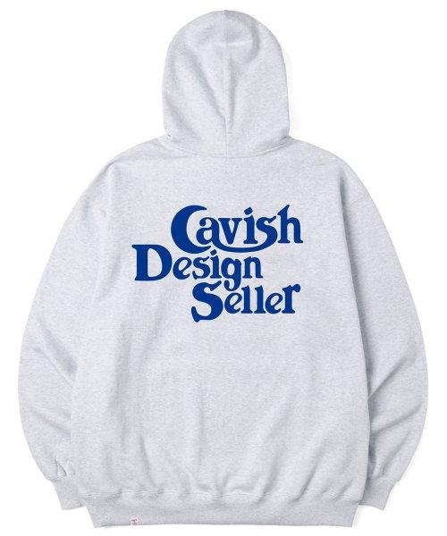 SELLER LOGO HOODIE LIGHT GREY(BLUE)(CV2BFUM400A)