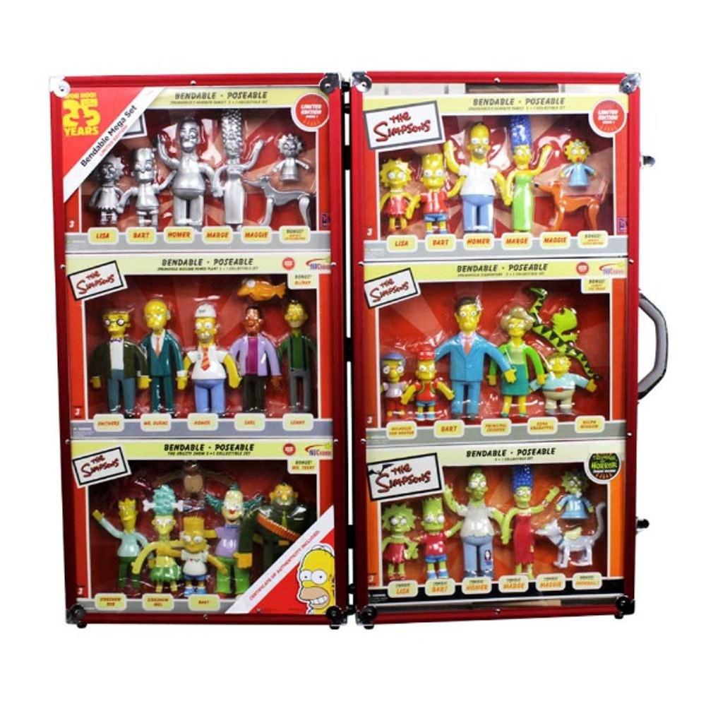 심슨 피규어 한정판 세트 The Simpsons 25th Anniversary Limited Edition Mega Set