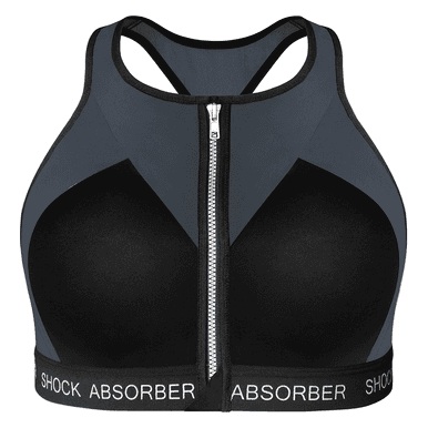 InfinitY Power Bra - Black/Silver