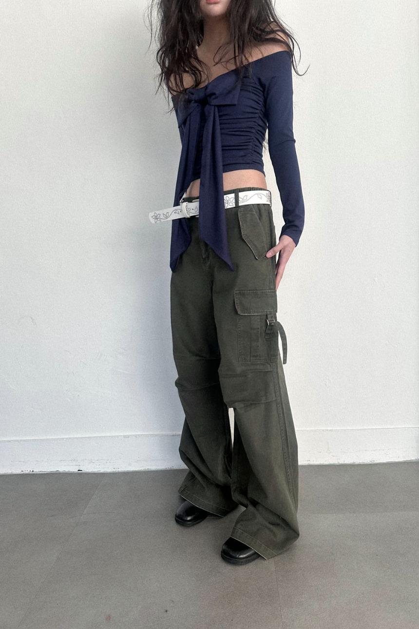 veli cargo pants (2color)