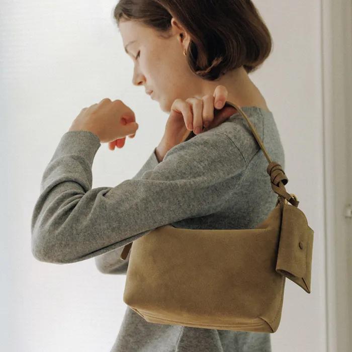 Veneta Volume Bag Sand Beige