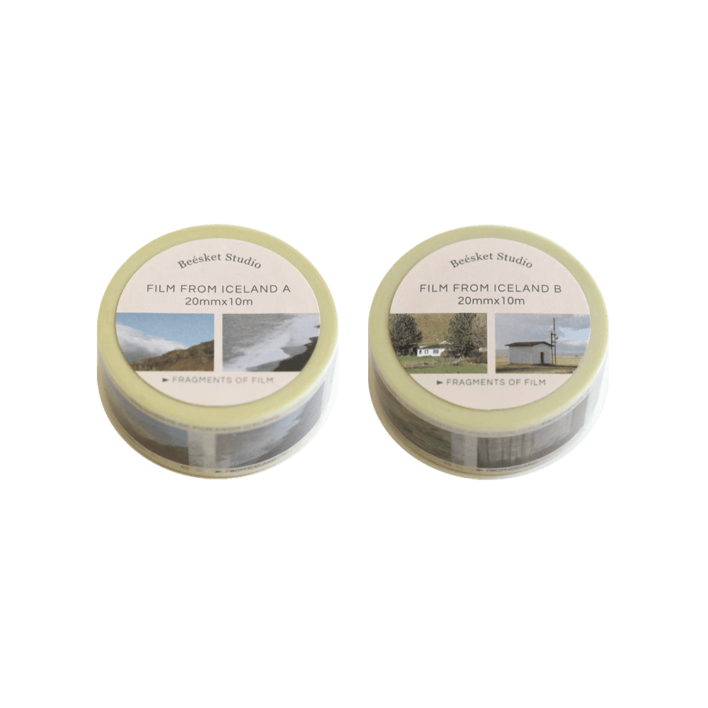 [비스켓스튜디오] Film Masking Tape, Iceland (2type)