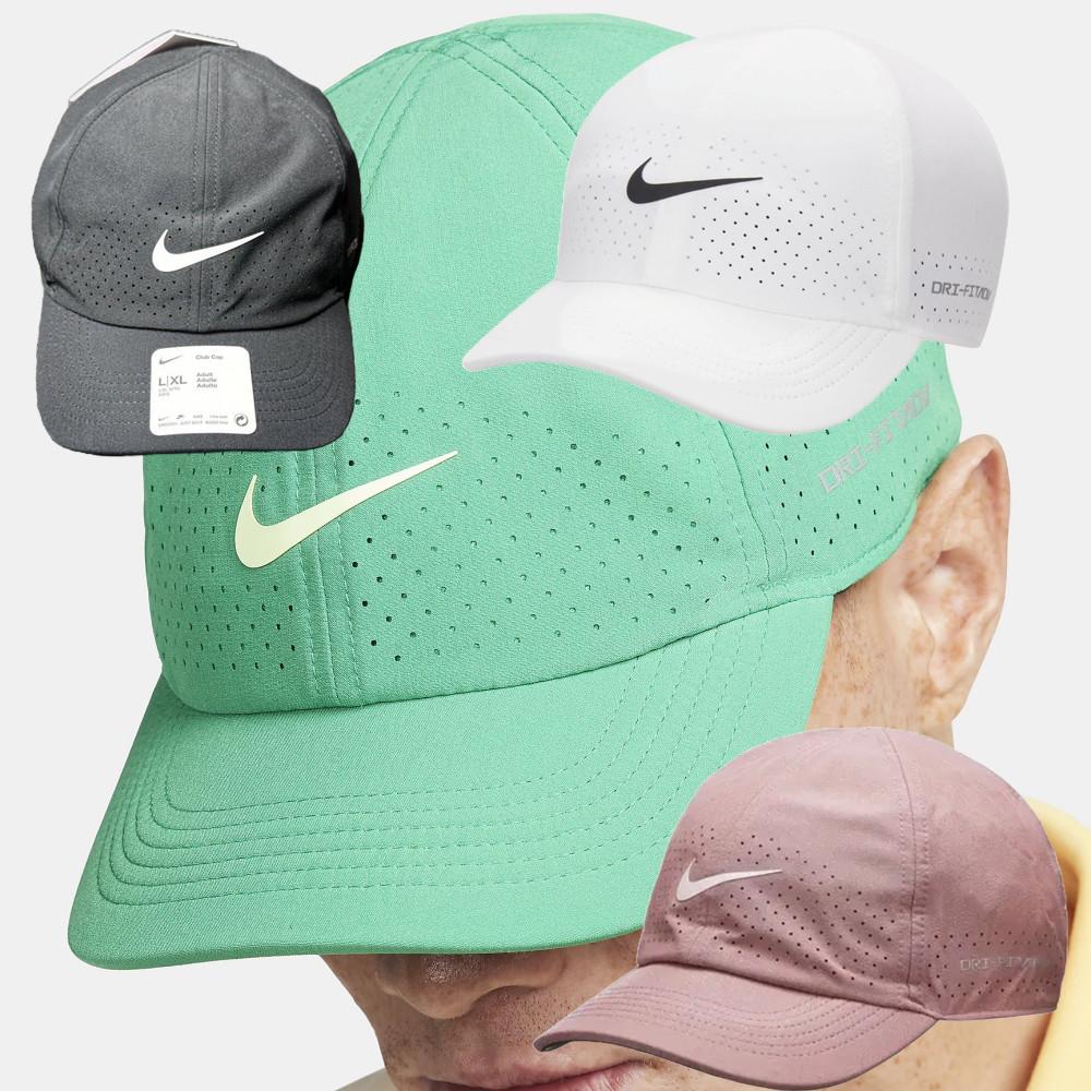 나이키 스우시 시원한 드라이핏 시원한 메시 트레이닝 골프 벨크로 볼캡 모자 남녀공용