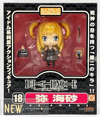 Misa Amane Nendoroid 018 Death Note Action Figure Good Smile 2007 From Japan  | eBay