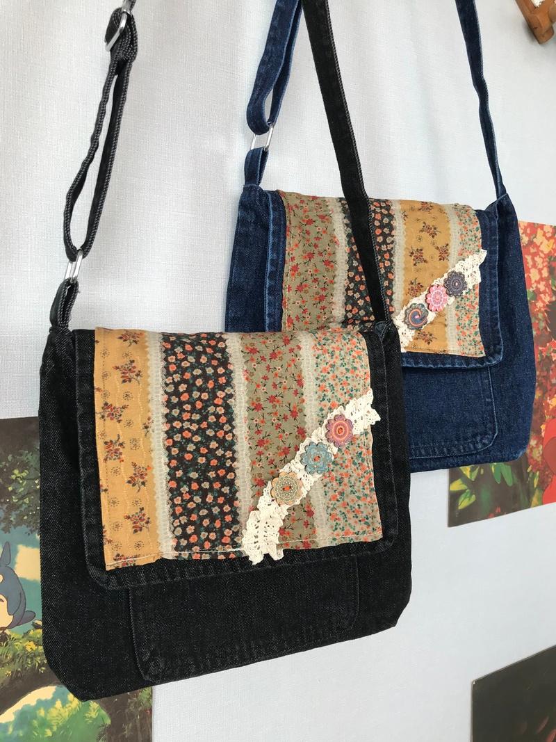 Mori patch crossbag