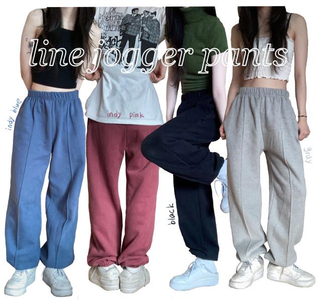라인 조거 팬츠 (unisex)