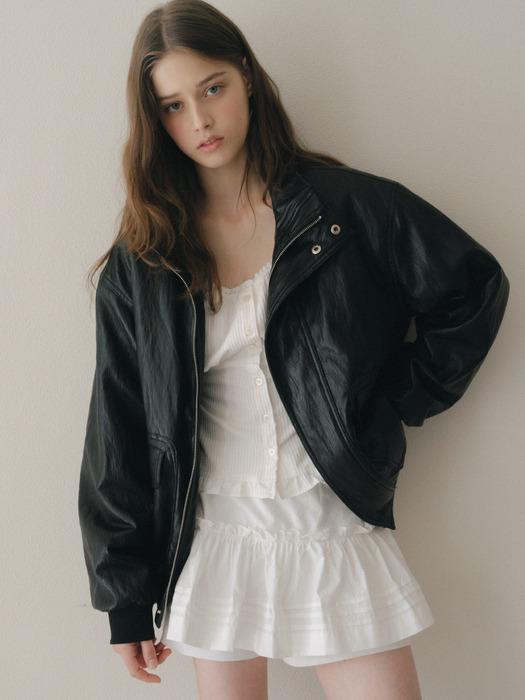 Baldwin Leather Blouson