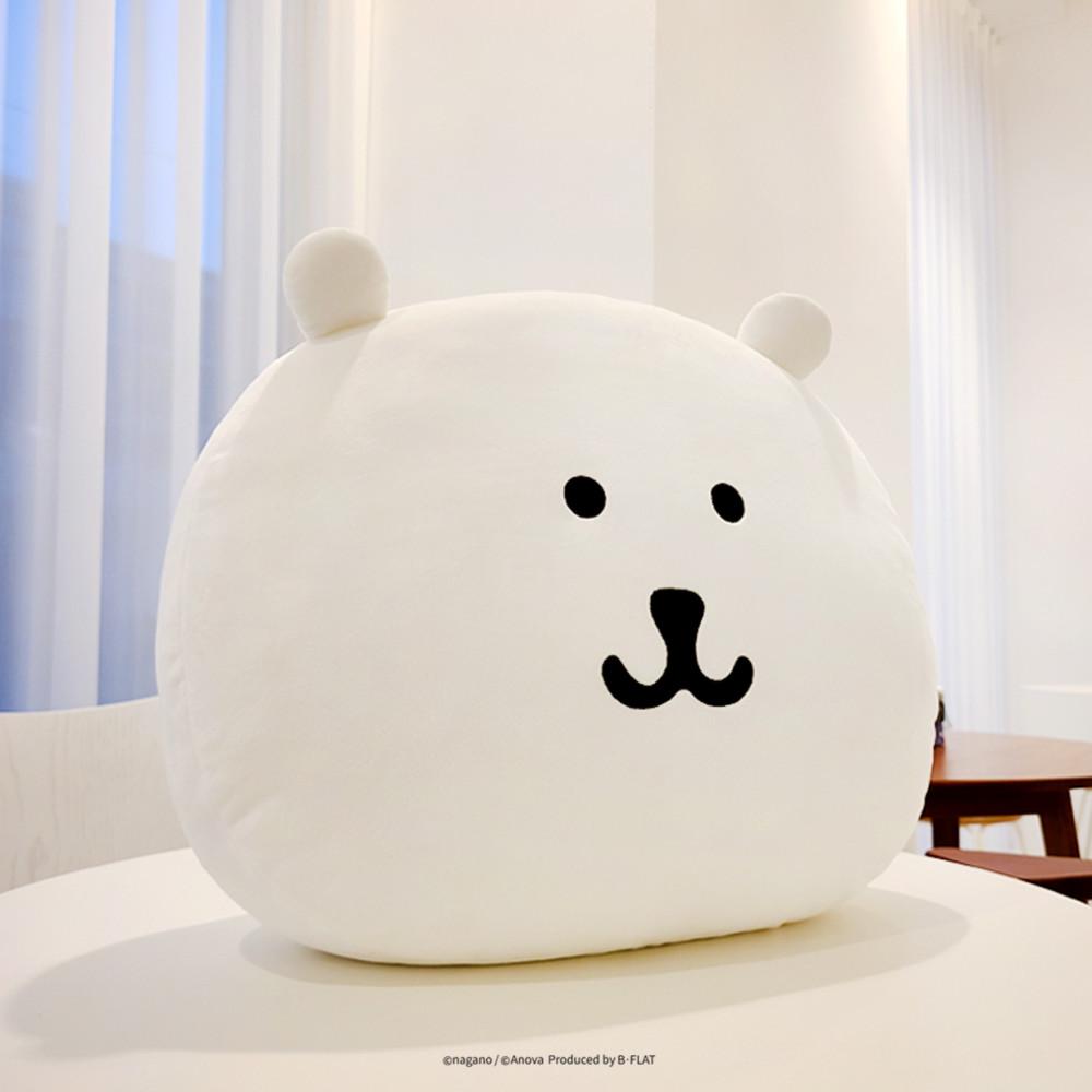 농담곰 얼굴 쿠션  35cm