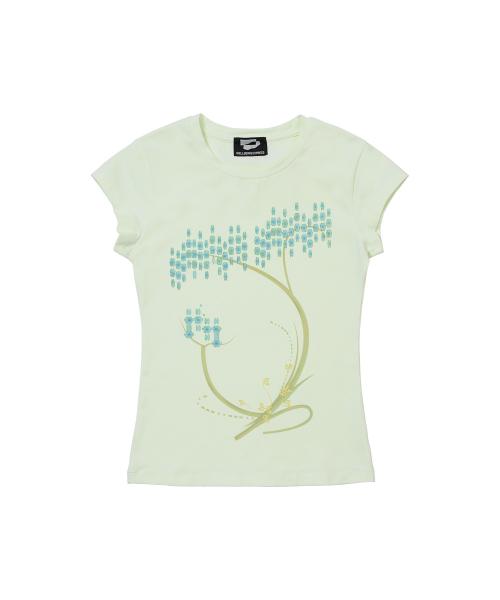 Bubble Tree Half Sleeve Light Green