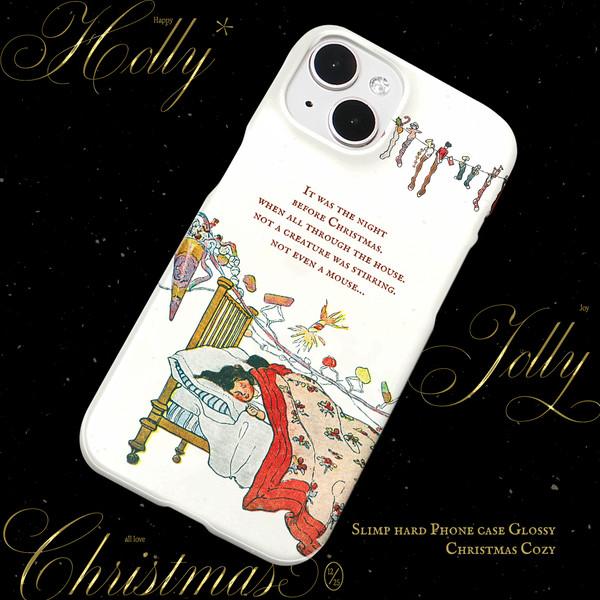 크리스마스 코지 슬림하드 케이스 Christmas Cozy