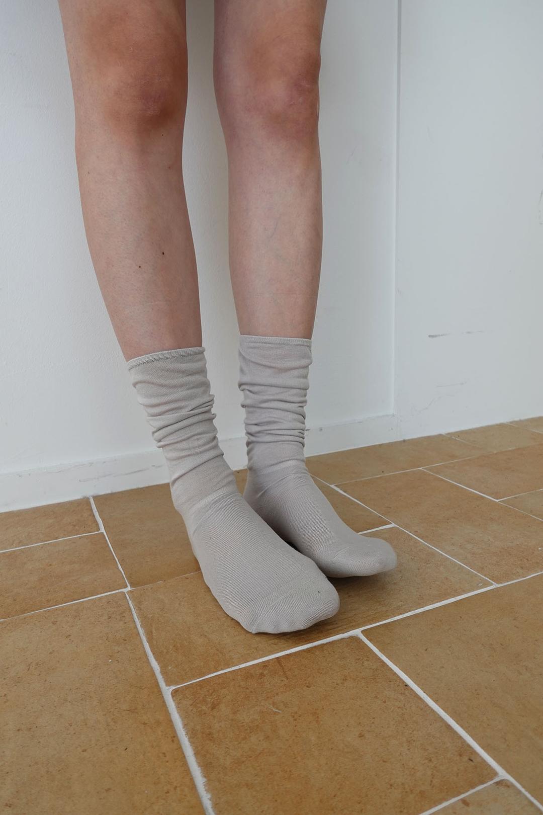 Silk long socks (from JAPAN, 3C)