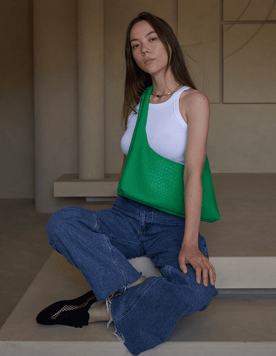 [콰니] 크로스바디 슬로우치 호보 백 3color (택 1)