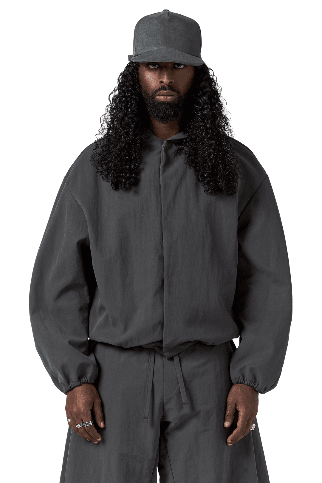 Orb Shell Jacket in Graphite