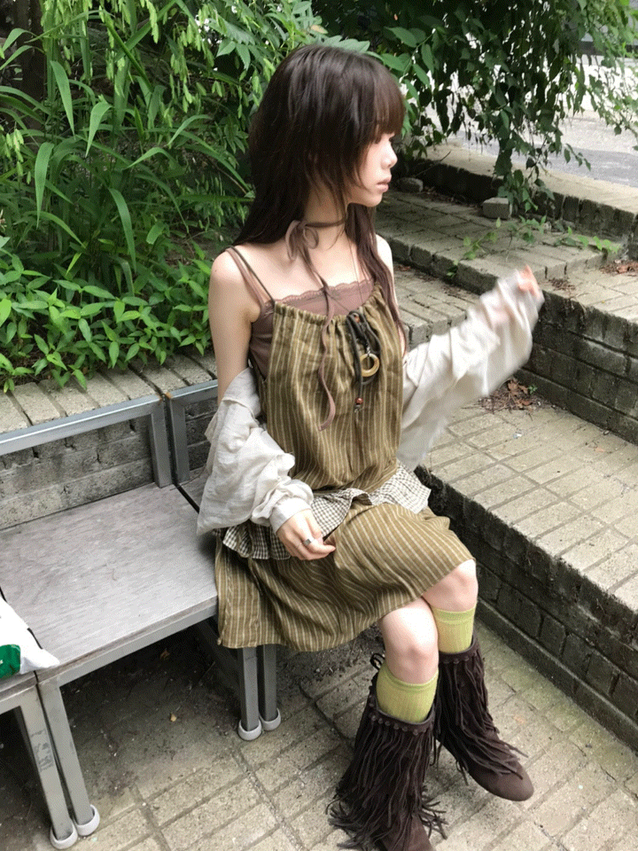 nori stripe frill ops