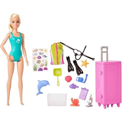 바비 Barbie is everything 바비 인형 마론인형 해양 생물학자 플레이 세트