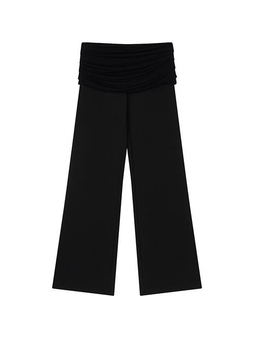 [CLaddA] shadow pants, black