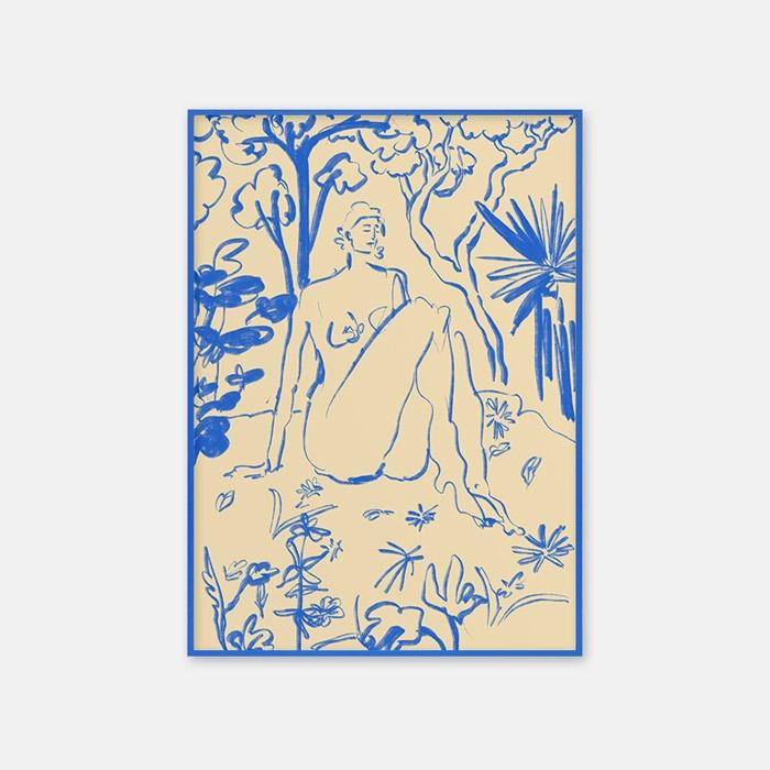 MYSTICAL FOREST BLUE 포스터