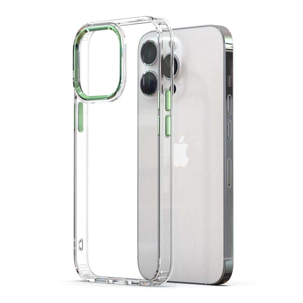 메탈라인 아이폰 투명 범퍼 젤리 하드 케이스